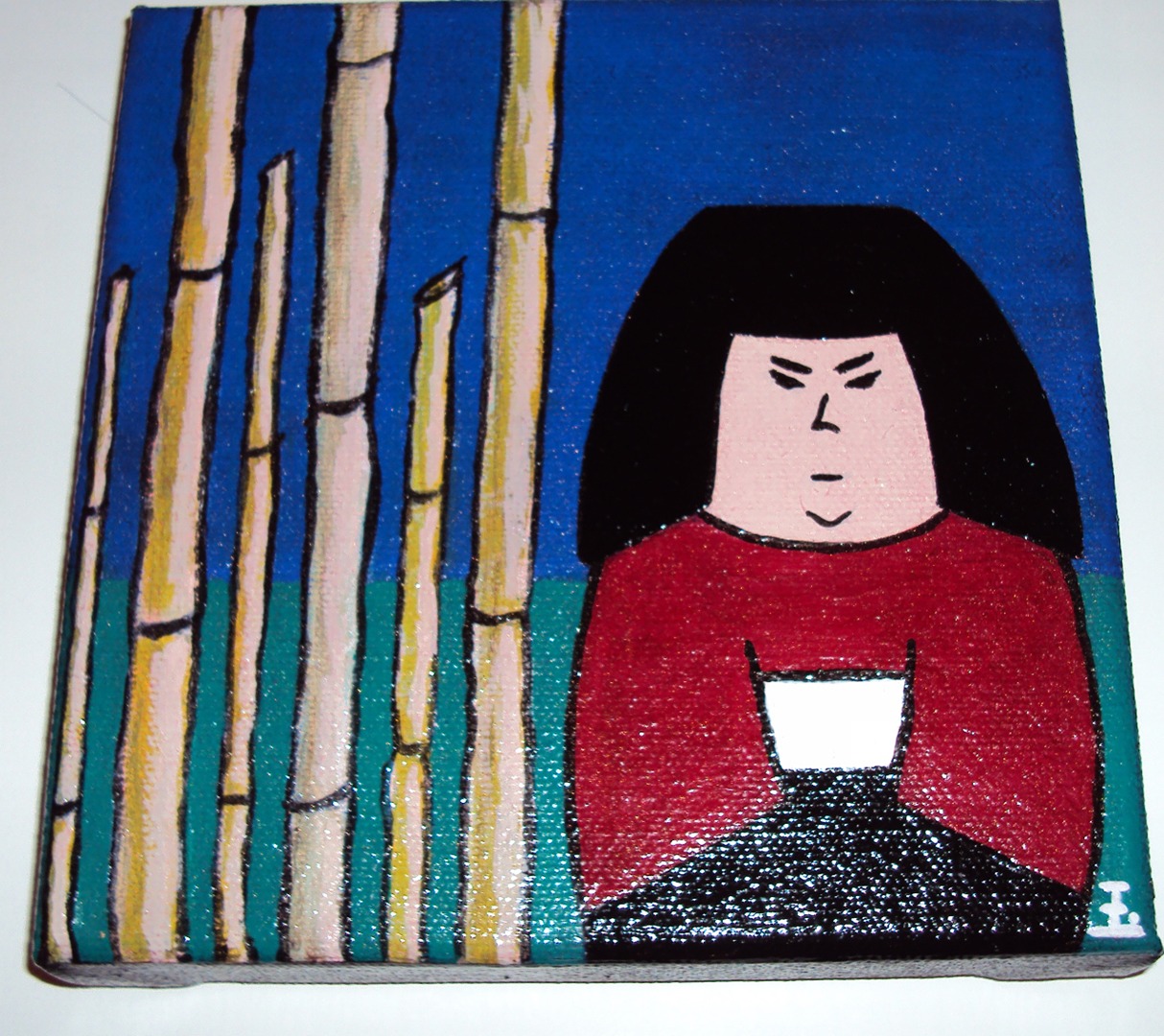 Painting by Christina Workman